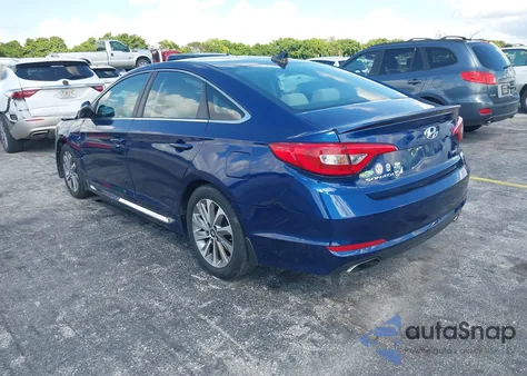 2016 Hyundai Sonata Sport from USA, damaged, VIN 5NPE34AF0GH423049
